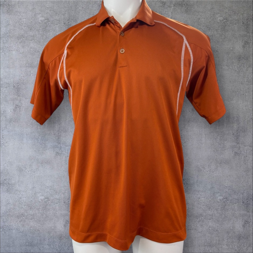 Nike Dri-Fit Golf Performance Polo Mens Medium Burnt Orange (709)